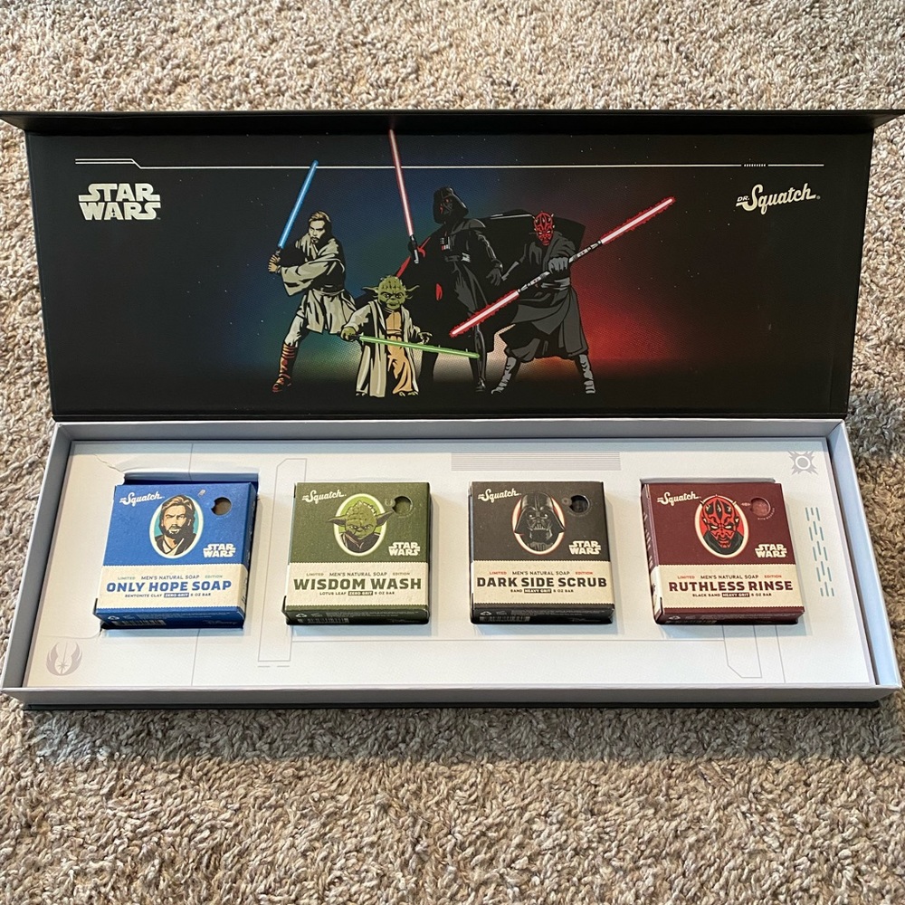 Dr. Squatch Star Wars Soap Set